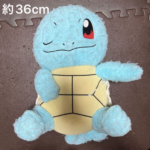 ゼニガメ ぬいぐるみ ポケットモンスター くつろぎタイム めちゃでかゼニガメぬいぐるみ ポケモン ポケットモンスター ぬいぐるみ