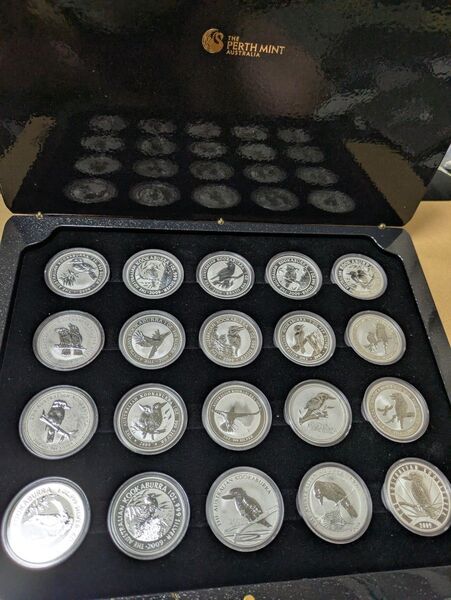 2009年オーストラリアカワセミコレクション銀貨セット 本文確認必須