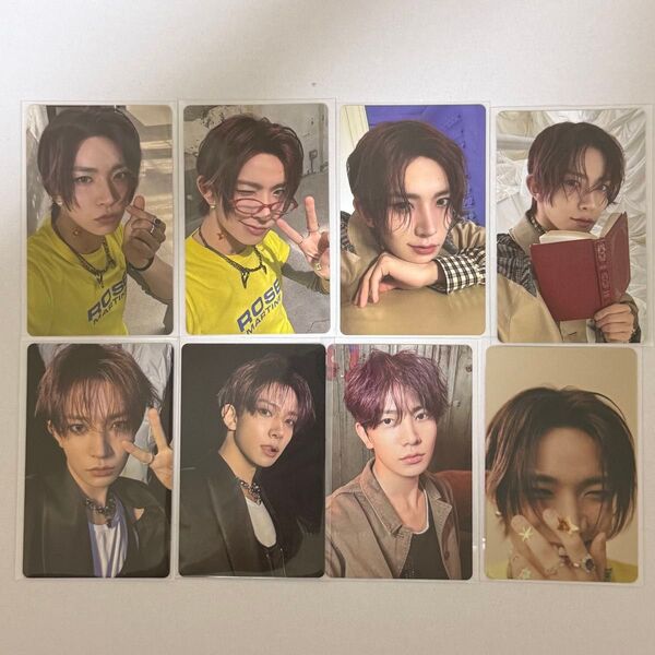 ENHYPEN ROMANCE:UNTOLD ヒスン トレカ 8枚セット コンプ タワレコ weverse albums