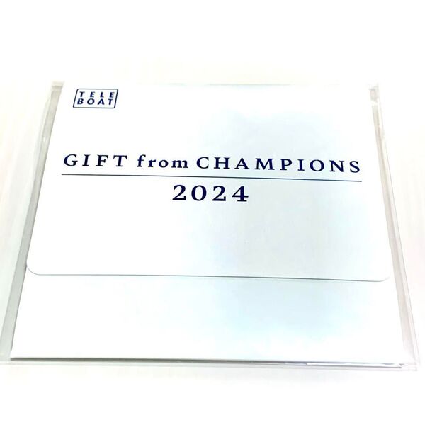ボートレース GIFT from CHAMPIONS 2024 クリアファイル