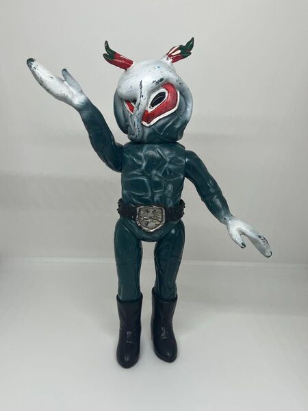 トリカブト ソフビ 仮面ライダー 当時物 旧バンダイ