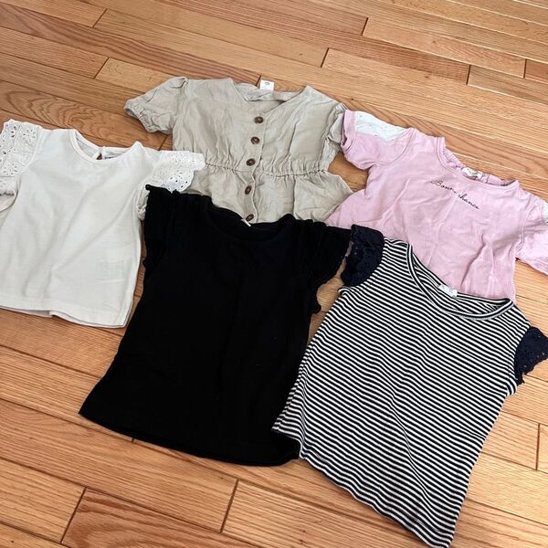 baby GAP ベビーギャップ ボーダー Tシャツ 半袖 90 カットソー 5点セット ベビー服