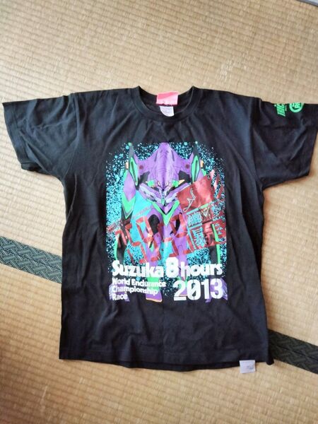 エヴァンゲリオン 鈴鹿8耐 カットソー Tシャツ エヴァレーシング コラボ eva racing Mサイズ 半袖 イラスト
