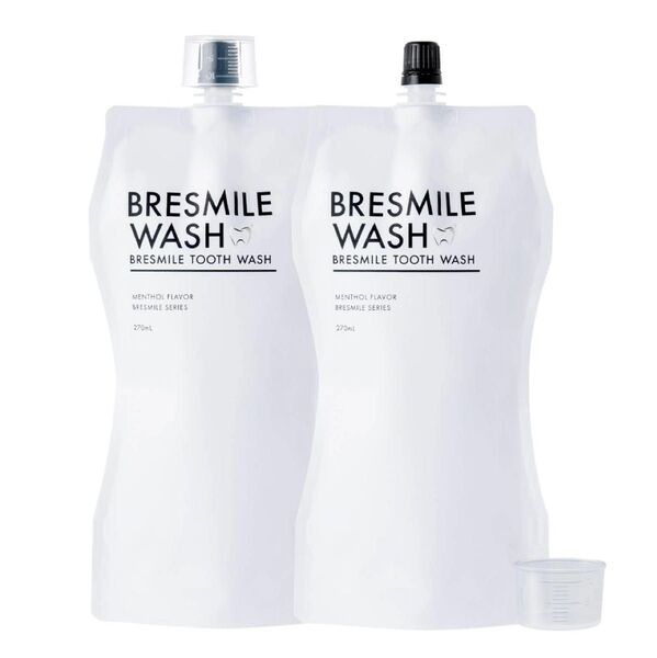 BRESMILE WASH ブレスマイルウォッシュ マウスウォッシュ 液体歯みがき 2個 新品未開封 送料無料