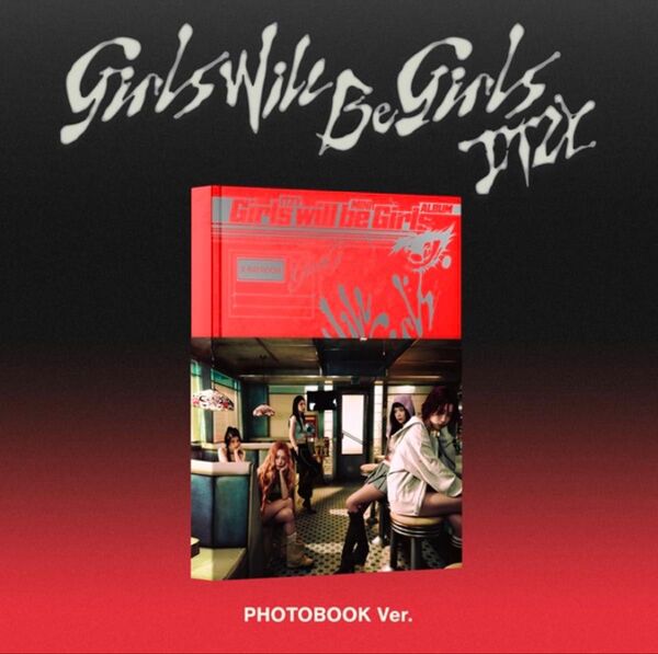 ITZY 【Girls Will Be Girls】Photobook Ver 新品未開封