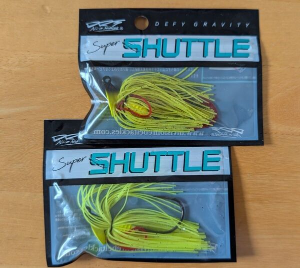 DRT ディビジョン Super SHUTTLE 1/4oz スーパーシャトル デビルチャート 2個 スイミングジグ