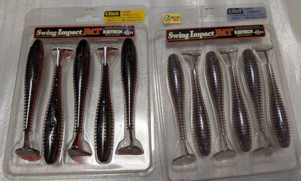 ケイテック KEITECH スイングインパクト ファット 4.8 HAMAッパノン、4.3 HAMAギル Swing Impact