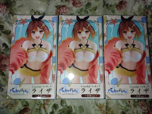 ライザのアトリエ 常闇の女王と秘密の隠れ家 Coreful フィギュア ライザ 水着ver. 3体セット