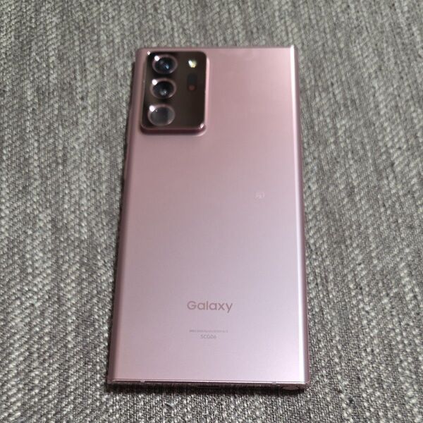 極美品 Galaxy Note20 Ultra 5G au SCG06 256GB/12GB SIMロック解除済 残債無