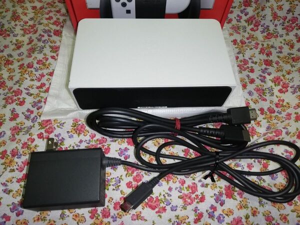 ニンテンドースイッチ 有機ELモデル ドック ACアダプター セット!