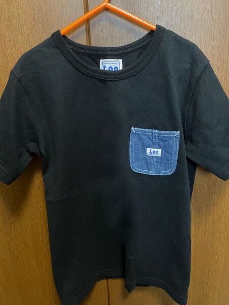 美品! Lee Tシャツ キッズ 140センチ カジュアル デニムポケット リー アウトドア チャンピオン