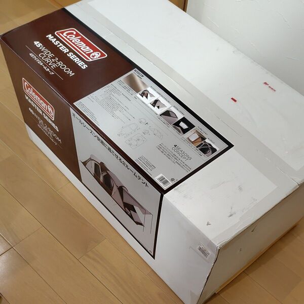 未開封 Coleman コールマン 4Sワイド2ルーム カーブ