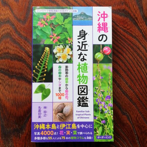 初版サイン入り!中古 沖縄の身近な植物図鑑 亜熱帯の雑草から庭の花、森の樹木やシダまで1000種 林将之/著 名嘉初美/著