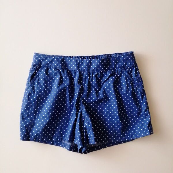 中古 Brooks Brothers ブルックスブラザーズ 水玉のショートパンツ 4Y 100~くらい ガールズ ブルー 子供服