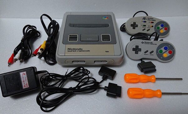 スーパーファミコン本体&ソフト24本&ポータブルモニター☆セット☆