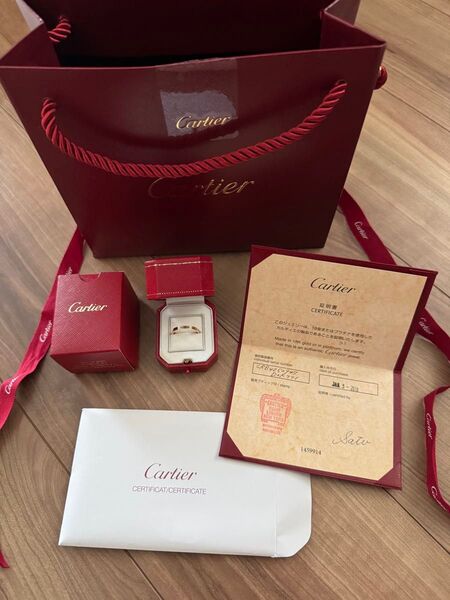 【新品仕上げ済み】Cartier カルティエ ヴァンドーム ルイ リング 三連 指輪 リング K18 18金