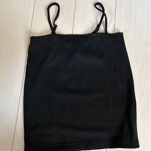 キャミソール ブラック M