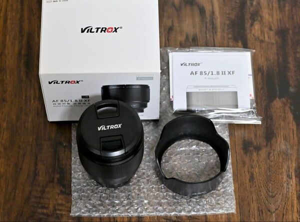 富士フィルム Xマウント 単焦点レンズ VILTROX AF 85/1.8 II XF 85mm F1.8 オートフォーカス