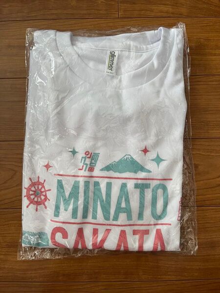【未使用】マラソンTシャツ 酒田マラソン Tシャツ 3L 2023年 白