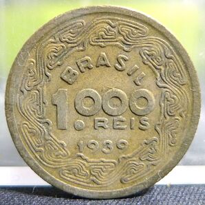 ブラジル 1000レイス 1939年 硬貨 外国硬貨 古銭 まとめ