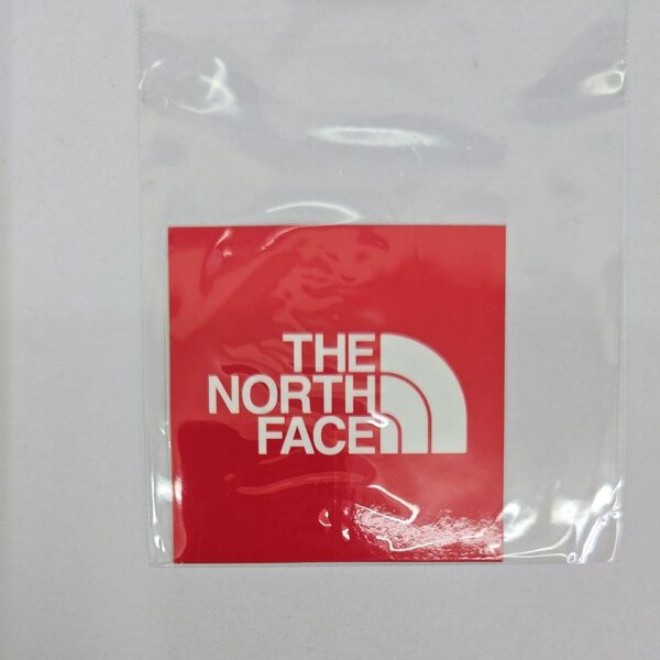 【新品未開封】ザノースフェイス TNFスクエアロゴステッカーミニ NN32228 R : レッド THE NORTH FACE