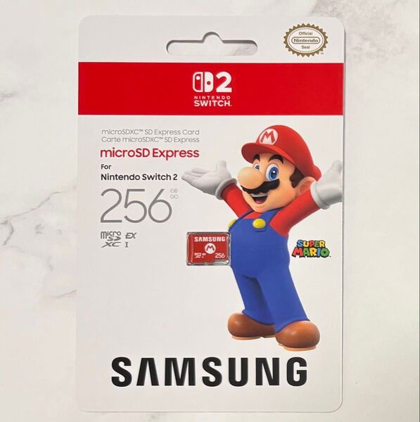 Switch2 Samsung microSD Express 256GB マイクロSDカード