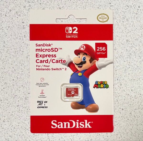 SanDisk microSD Express 256GB Switch2
