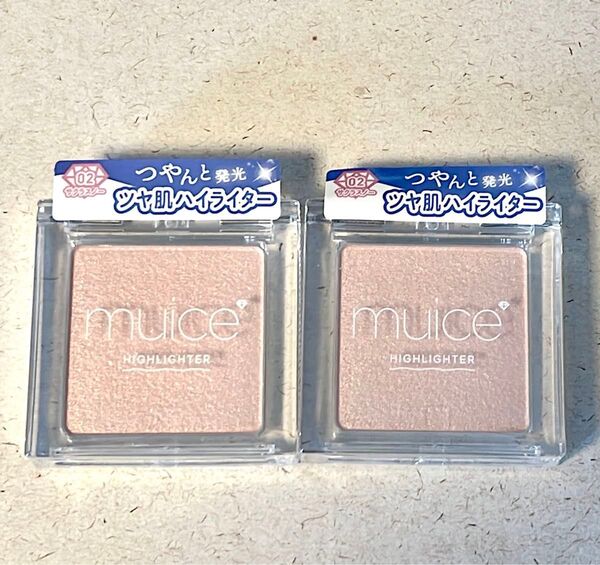 【muice / ミュアイス】うるみハイライター 02 サクラスノー