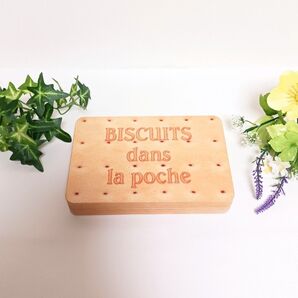 KALDI カルディ ビスケット缶 BISCUITS dans la poche 空き缶 小物入れ