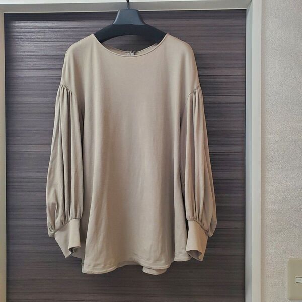 PLST プラステ☆ギャザーボリュームスリーブTシャツ☆Theory セオリー