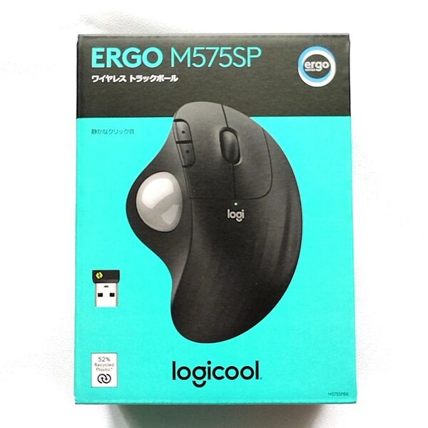 ロジクール ワイヤレス トラックボール ERGO M575SPBK