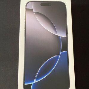 未開封 iphone 16 pro max 512GB ブラック