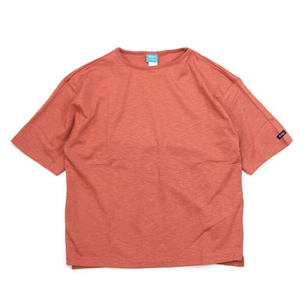 TIEASY ティージー HDCS ライト ビッグ ボートネック Tシャツ メンズ 半袖 スラブ 天竺 コットン 日本製