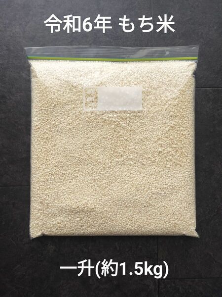 令和6年 もち米 一升(約1.5kg)