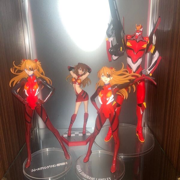 新世紀エヴァンゲリオン アスカ・ラングレー 弐号機 フィギュアセット