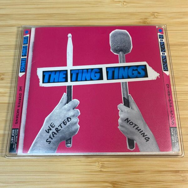THE TING TINGS / WE STARTED NOTHING CD アルバム 日本盤