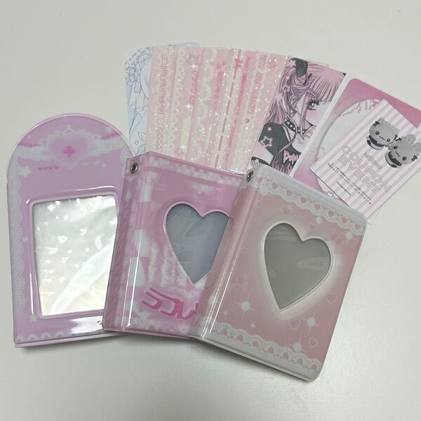 フォトカードケース トレカケース ピンク カード mering コレクトブック idカード