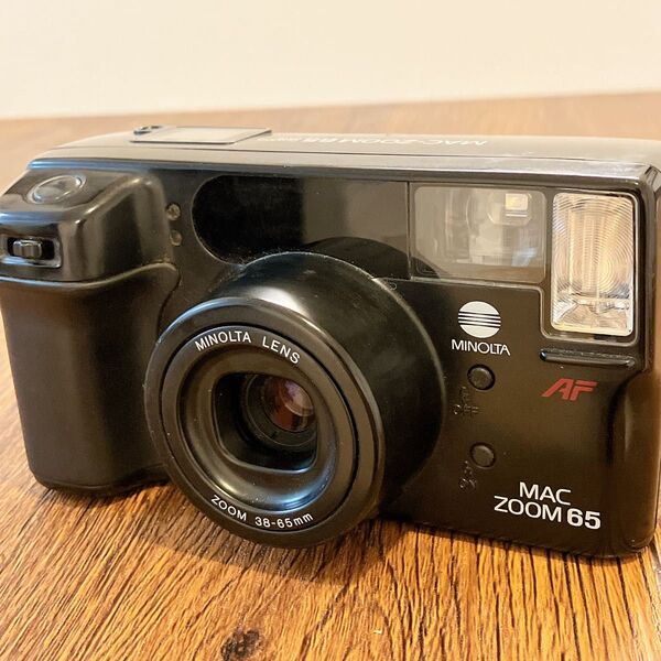 MINOLTA MAC ZOOM 65 フィルムカメラ 動作確認済 ズーム38-65mm コンパクトカメラ