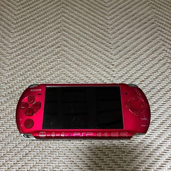 SONY PSP-3000RR レッド ジャンク 本体のみ