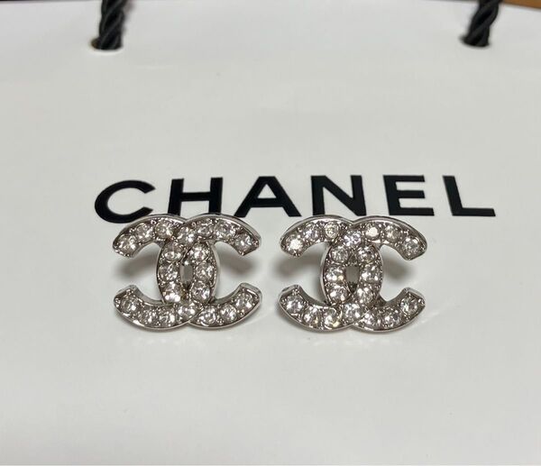 CHANEL シャネル ピアス ココマーク シルバー ミニ 正規品 新品未使用