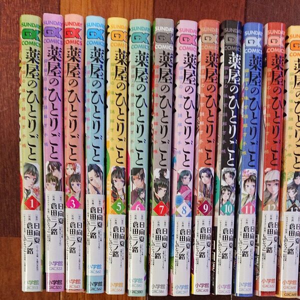 薬屋のひとりごと 猫猫の後宮謎解き手帳 全巻20巻 日向夏/原作 倉田三ノ路/作画 しのとうこ/キャラクター原案