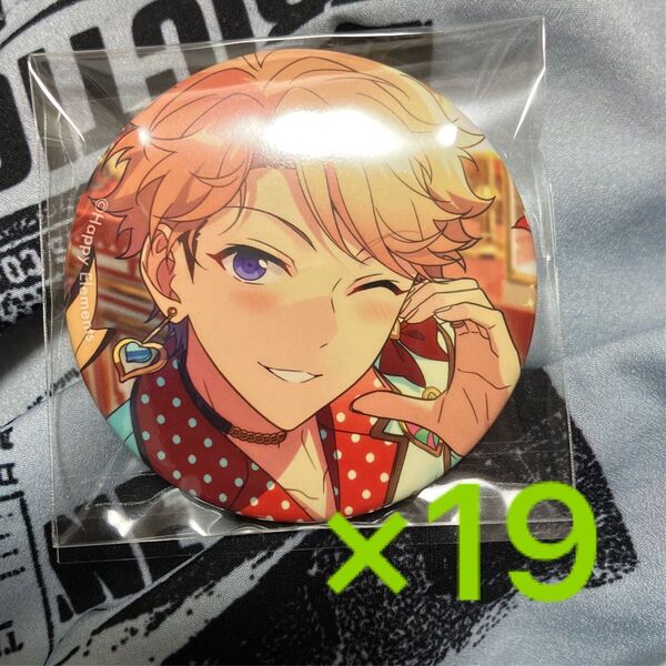 あんスタ テーマスカウト 缶バッジ 鳴上嵐 2023 WINTER idol casual 19点 あんさんぶるスターズ