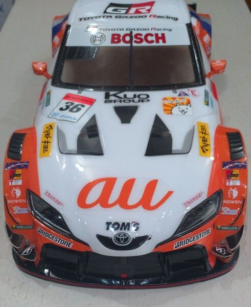 タミヤ ラジコン XBボディ au TOM'S GR Supra ジャンク