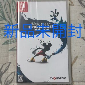 【新品未開封】【Switch】 ディズニー エピックミッキー:Rebrushed