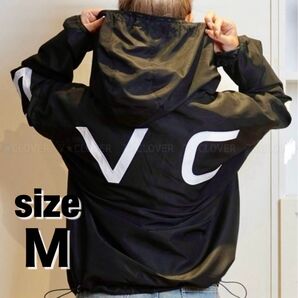Mサイズ 新品未使用 RVCAルーカ ナイロンジャケット ブラック