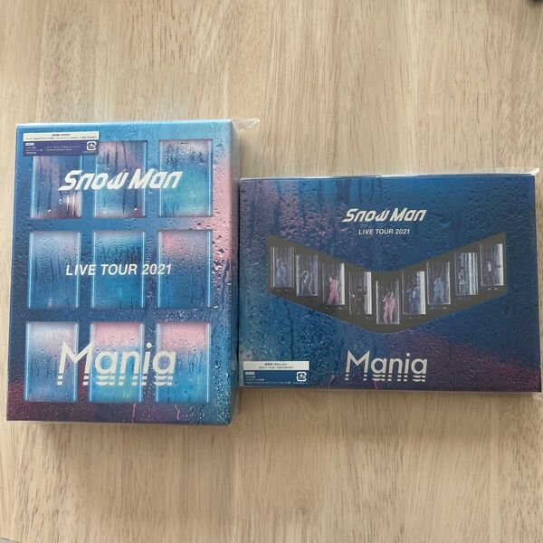 SnowMan LIVE TOUR 2021 Mania 通常盤2Blu-ray 初回盤4DVDセット