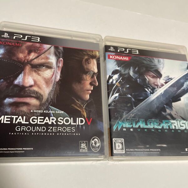 PS3 メタルギアソリッド メタルギアライジング まとめ売り プレイステーション