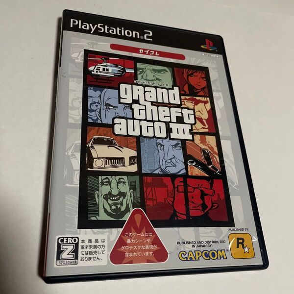 PS2 グランドセフトオートⅢ PS2ソフト グランドセフトオート3 グラセフ グラセフⅢ マップ付き