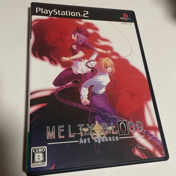 MELTY BLOOD Act Cadenza PS2 プレイステーション2