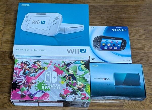 空箱 WiiU PSVITA 3DS Switch まとめ売り